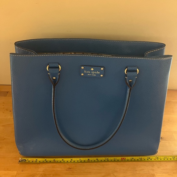 Vintage Kate Spade New York Wellesley Leather Tote Bag - Picture 2 of 6